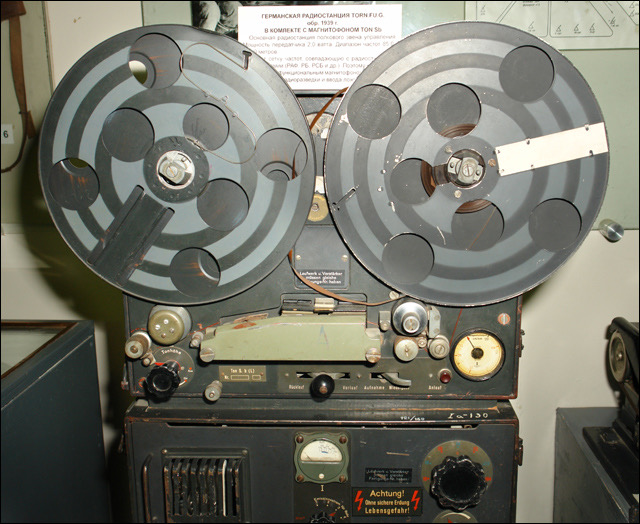 german Magnetophon audio recorder